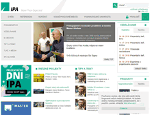 Tablet Screenshot of ipaslovakia.sk